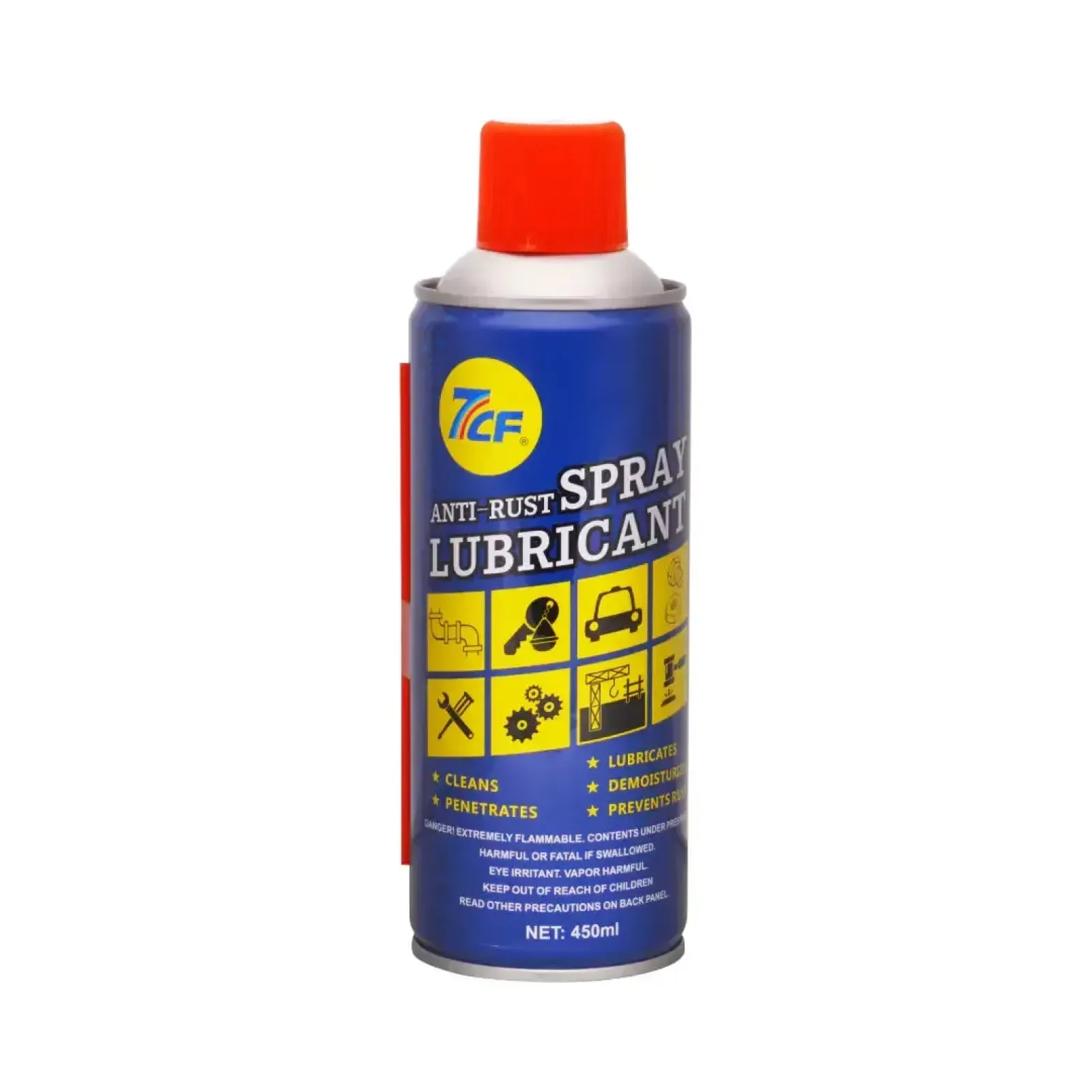 Anti Rust Spray Lubricant 7CF 450ml