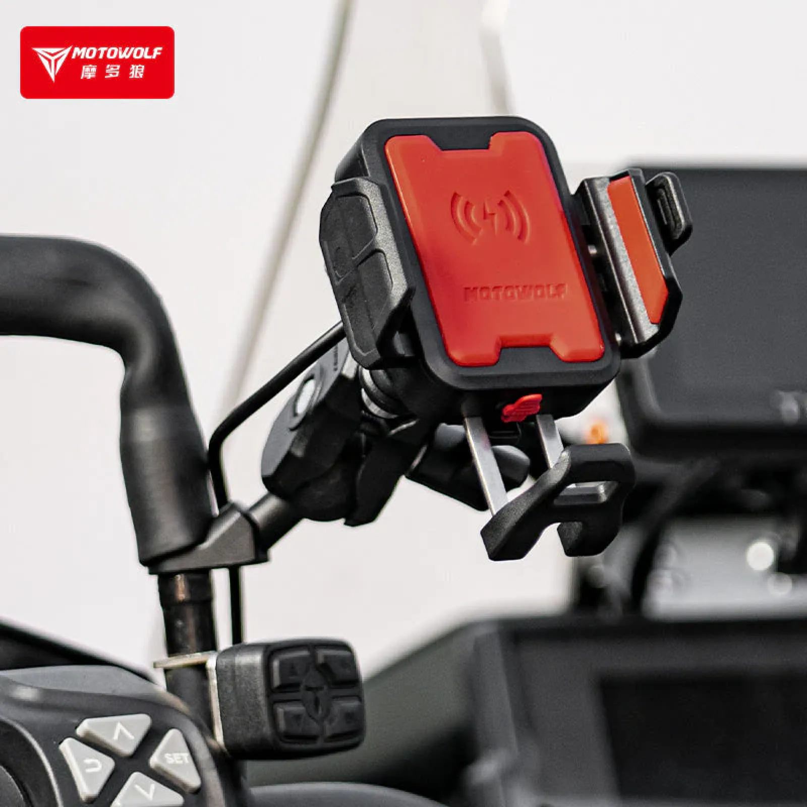 Mobile Holder Motowolf MH1 - Handlebar Mount